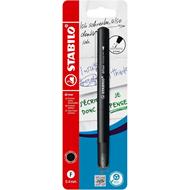 Fineliner Premium - STABILO dr!ver - Tratto Fine (0,4 mm) - Pack da 1 - Nero