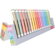 Evidenziatore - STABILO swing cool NatureCOLORS Desk-Set - 18 Colori Assortiti 6 Nature + 12 Pastel
