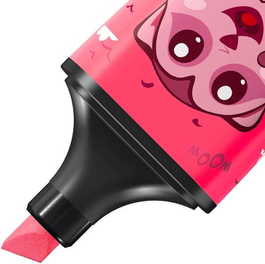 STABILO BOSS MINI - Animal Vibes - Evidenziatore - Astuccio da 5 - Colori assortiti - 3