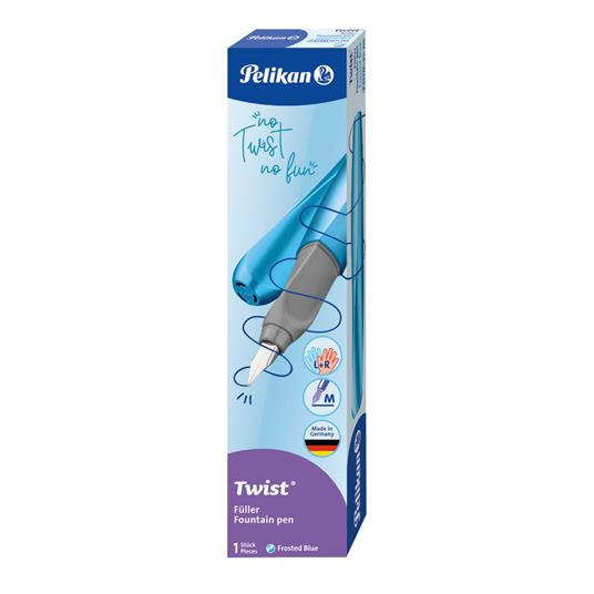 Penna Stilografica Pelikan twist m frosted blue
