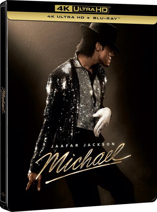 Michael. Con Steelbook (Blu-ray + Blu-ray Ultra HD 4K)<span>.</span> 20260805 di Antoine Fuqua - Blu-ray + Blu-ray Ultra HD 4K