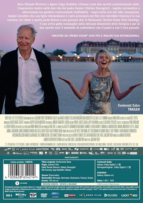 Sentimental Value (DVD) di Joachim Trier - DVD - 2