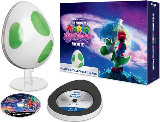 Super Mario Galaxy - Il Film (Yoshi Egg Edition) (4K Ultra HD + Blu-ray) di Michael Jelenic,Aaron Horvath - 4K Ultra HD + Blu-ray - 2