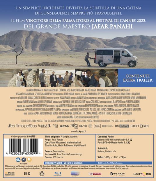 Un Semplice incidente (Blu-ray) di Jafar Panahi - Blu-ray - 2