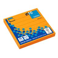 Foglietti Adesivi Arancio Fluo Righe
