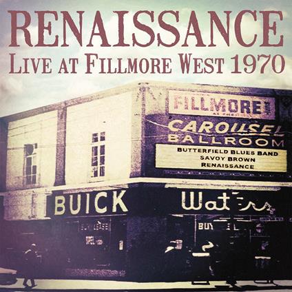 Live at Fillmore West 1970 - Vinile LP di Renaissance