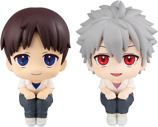 Evangelion: 3.0+1.0 Thrice Upon A Time Look Up Pvc Statuas Shinji Ikari & Kaworu Nagisa Limited Ver. 11 Cm Megahouse - 2
