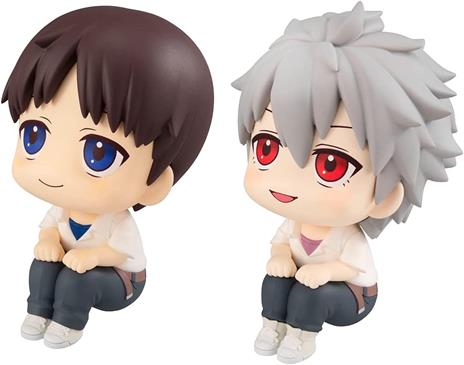 Evangelion: 3.0+1.0 Thrice Upon A Time Look Up Pvc Statuas Shinji Ikari & Kaworu Nagisa Limited Ver. 11 Cm Megahouse - 3
