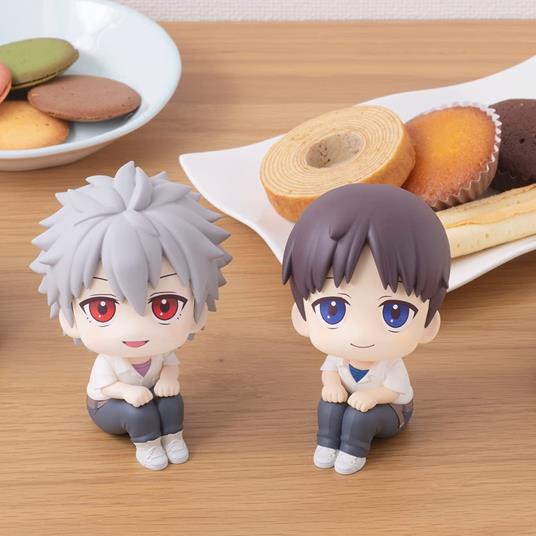 Evangelion: 3.0+1.0 Thrice Upon A Time Look Up Pvc Statuas Shinji Ikari & Kaworu Nagisa Limited Ver. 11 Cm Megahouse - 5