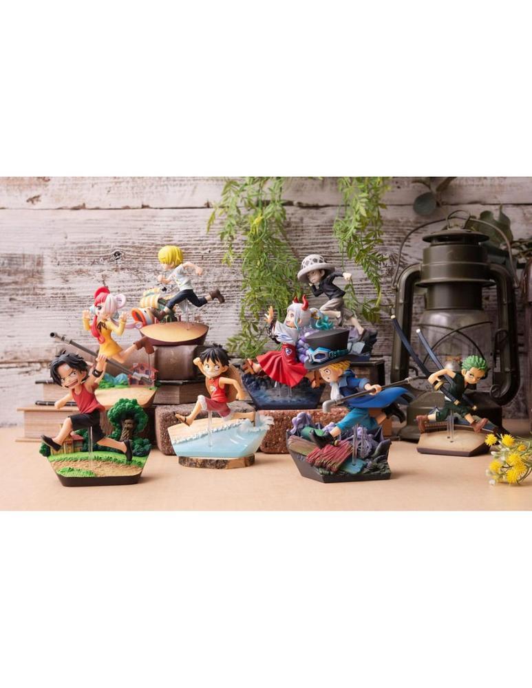 One Piece G.e.m. Series Pvc Statua Sabo Run! Run! Run! 13 Cm Megahouse