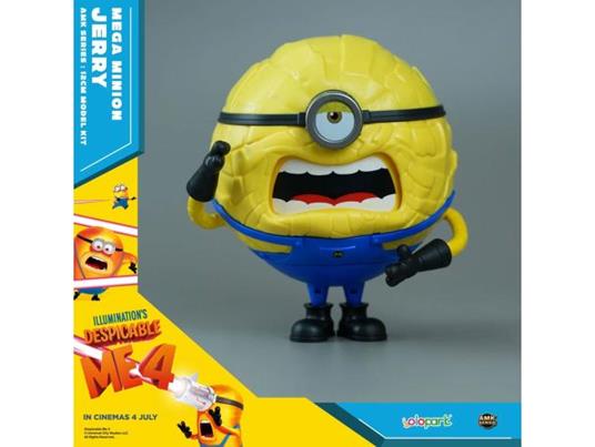Despicable Me 4 Amk Series Plastica Model Kit Super Jerry 12 Cm Yolopark