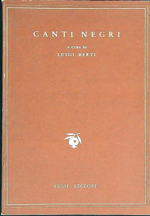 Canti negri