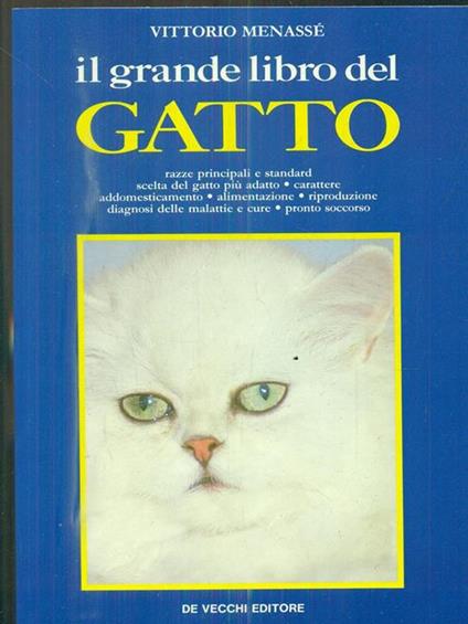 Il grande libro del gatto - Vittorio Menassé - copertina
