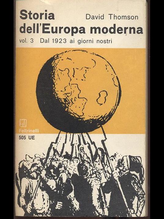 Storia dell'Europa Moderna - David Thomson - copertina