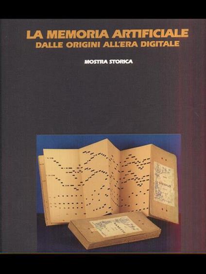 La memoria artificiale dalle origini all'era digitale - copertina