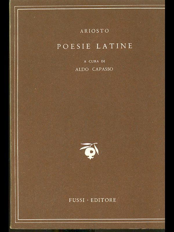 Poesie latine