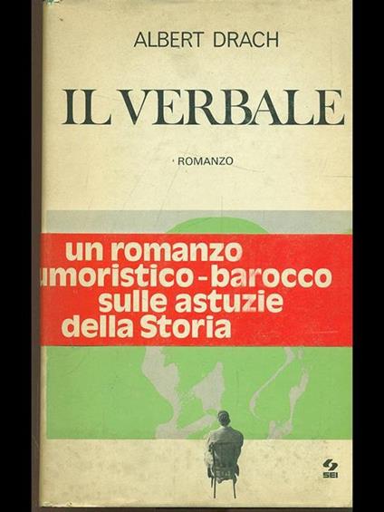 Il verbale - Albert Drach - copertina