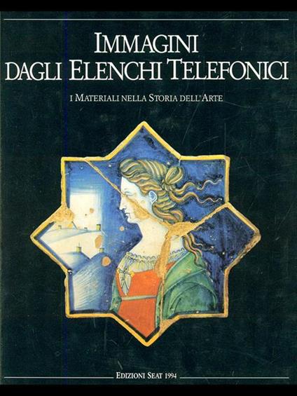 Immagini dagli elenchi telefonici. I materialinella storia dell'arte - copertina