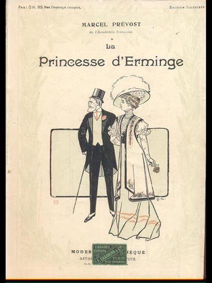 La Princesse d'Erminge - Marcel Prévost - copertina