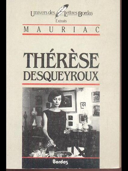 Therese desqueyroux - François Mauriac - copertina