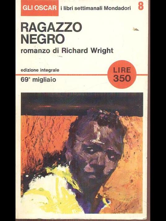 Ragazzo negro - Richard Wright - copertina