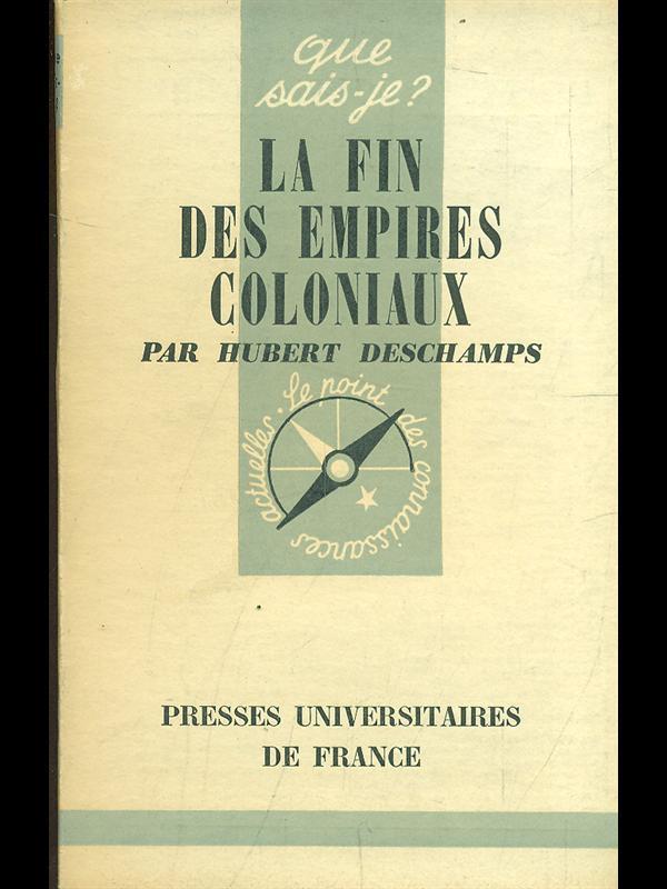 La fin des empires coloniaux