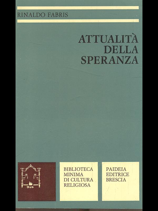 Attualità della speranza
