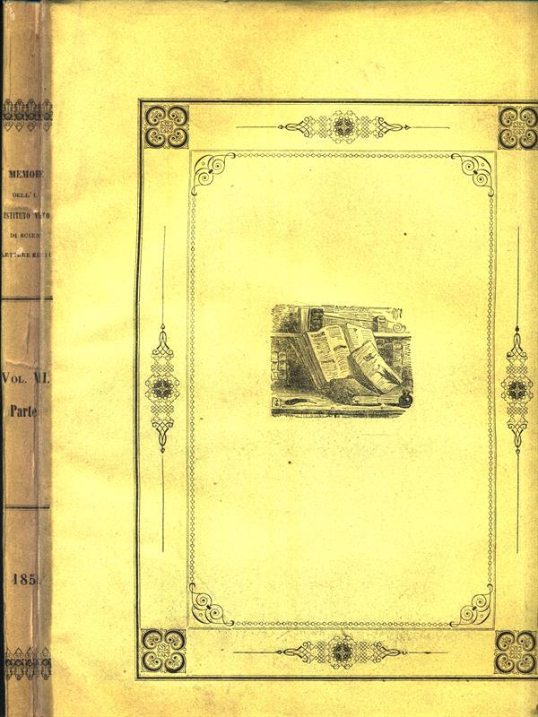 Memorie del R.Ist.Veneto di Scienze, Lettere ed Arti. Vol.VII,parte I