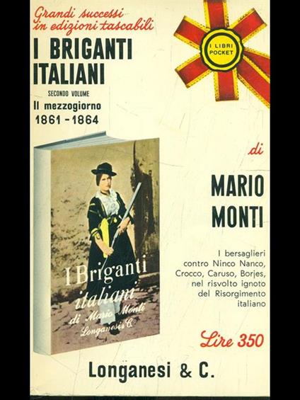 I briganti italiani Vol. 2 - Mario Monti - copertina