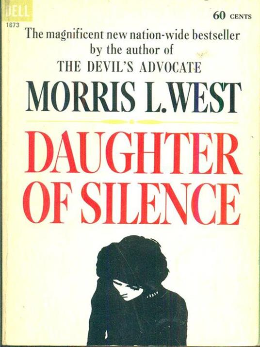 Daughter of silence - Morris West - copertina
