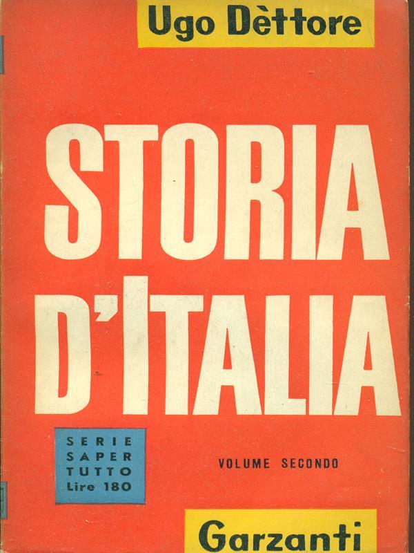 Storia d'Italia 4 volumi