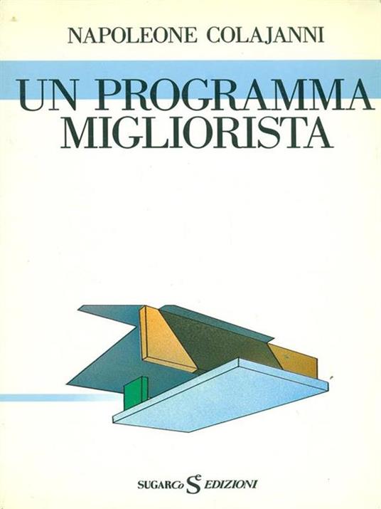 Un programma migliorista - Napoleone Colajanni - copertina