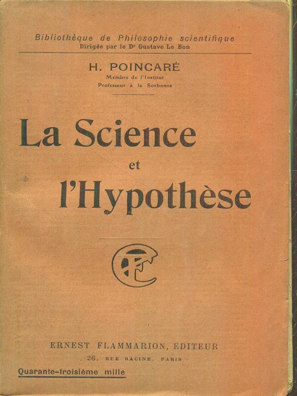 La science et l'hypothese
