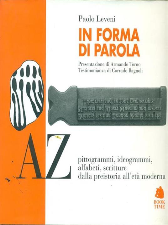 In forma di parola - Paolo Leveni - copertina