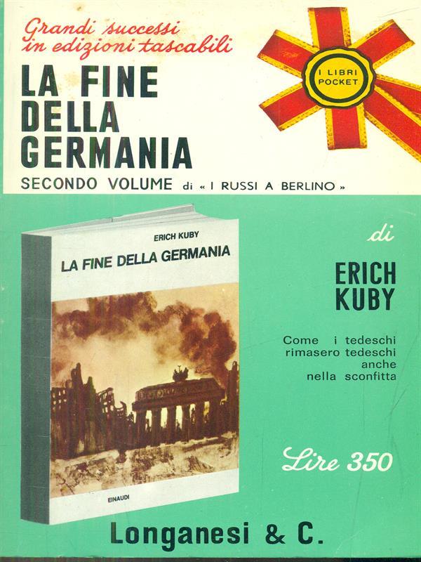 La fine della germania secondo volume