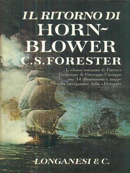 Il ritorno di hornblower - Cecil Scott Forester - copertina