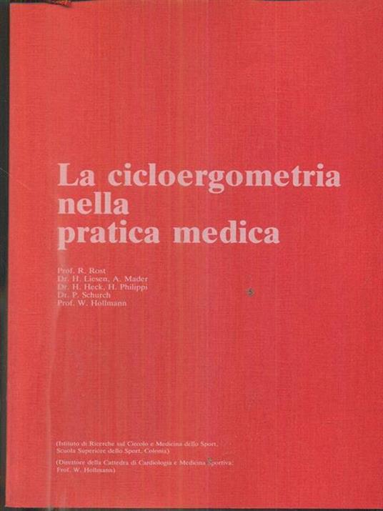 La cicloergometria nella pratica medica - copertina