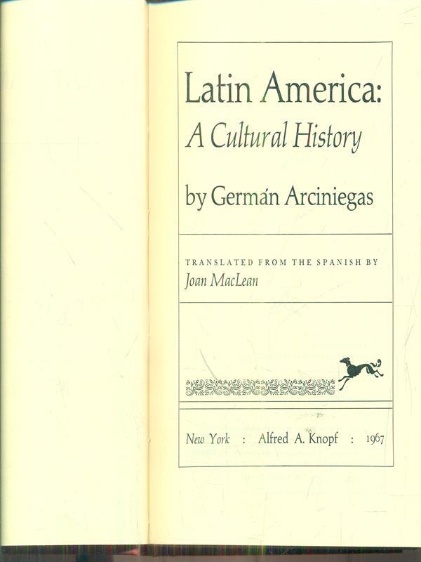 Latin America A cultural History