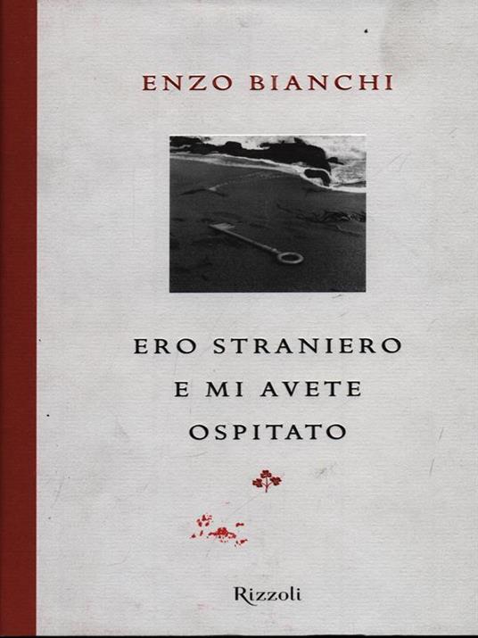 Ero straniero e mi avete ospitato - enzo Bianchi - copertina