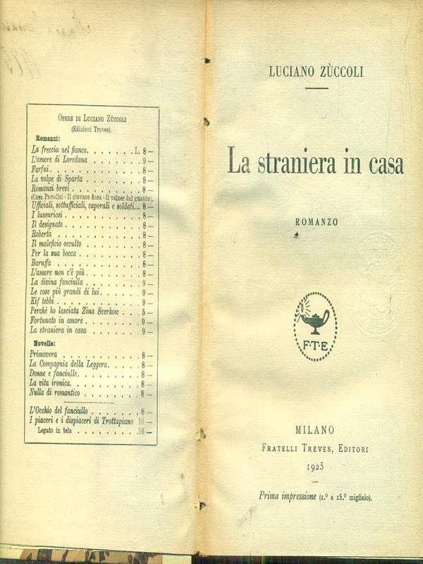 La straniera in casa