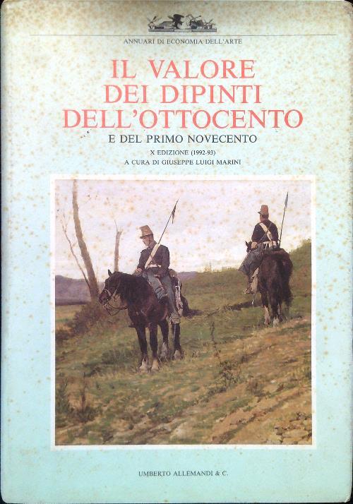 Il  valore dei dipinti dell'Ottocento X Edizione