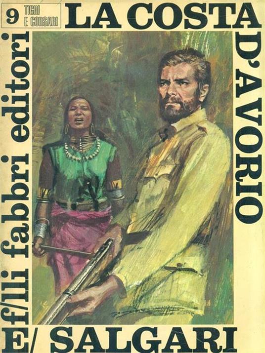 La Costa d'Avorio - Emilio Salgari - copertina