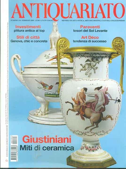 Antiquariato n. 334/febbraio 2009 - copertina