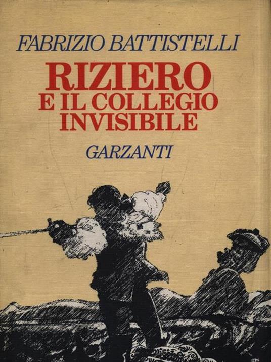 Riziero e il collegio invisibile - Fabrizio Battistelli - copertina