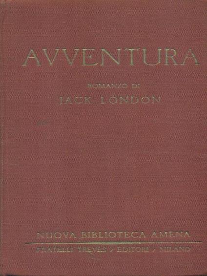 Avventura - Jack London - copertina