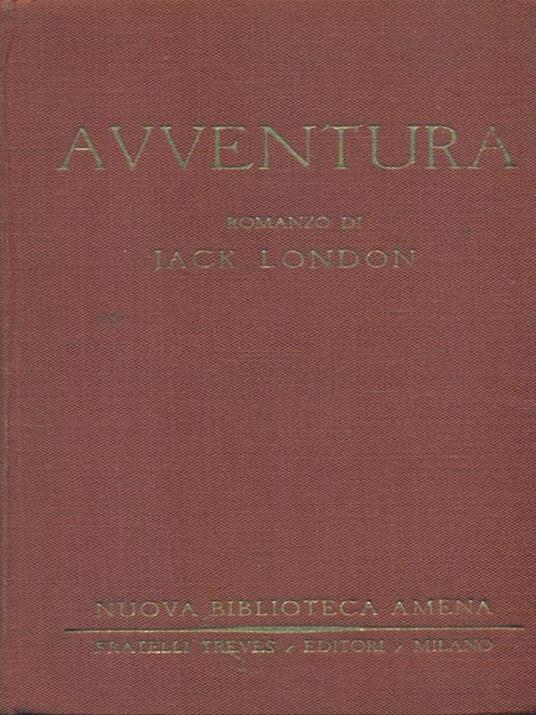 Avventura - Jack London - copertina