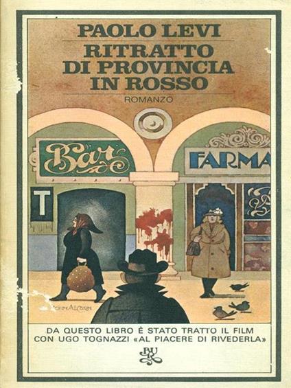 Ritratto di provincia in rosso - Paolo Levi - copertina