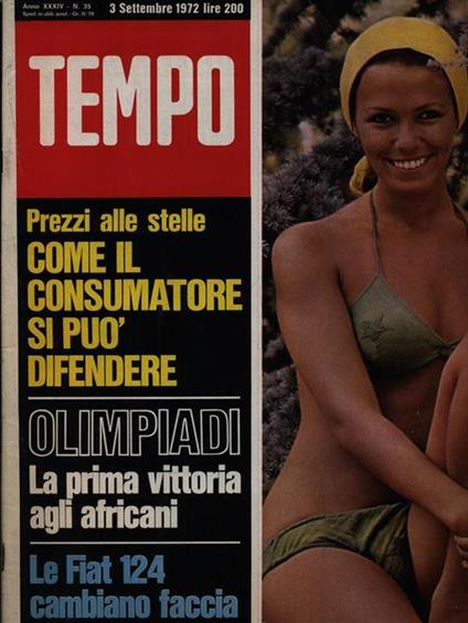 Tempo n. 35/3 settembre 1972 -   - copertina