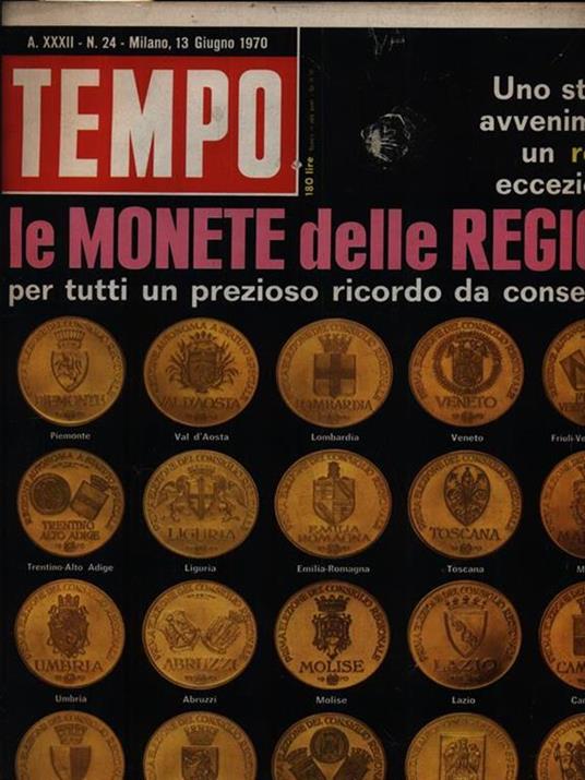 Tempo n. 24/13 giugno 1970 -   - copertina