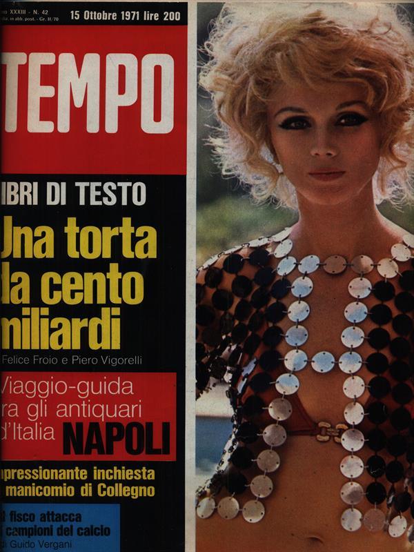 Tempo n. 42/15 ottobre 1971